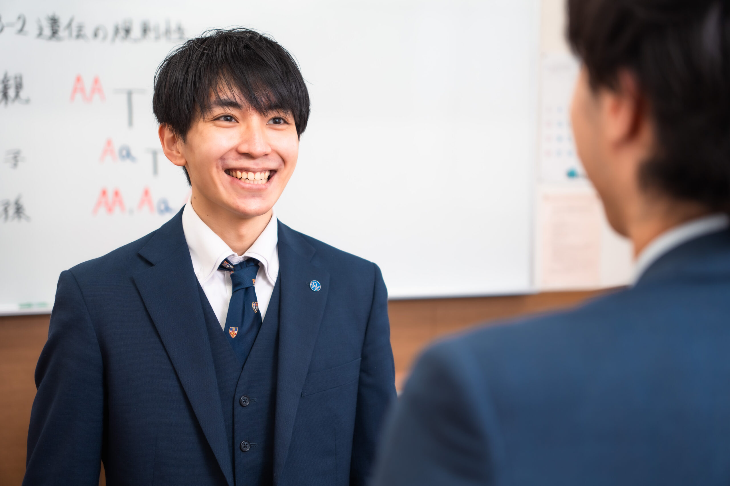 生徒が笑顔に変わる
その瞬間が一番の報酬